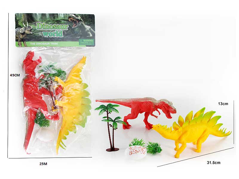 13.5inch Dinosaur Set(2in1) toys