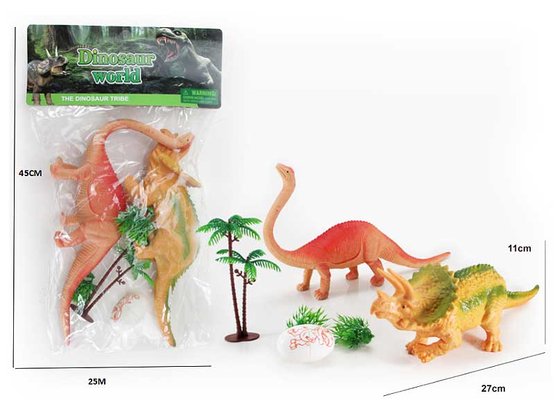 13.5inch Dinosaur Set(2in1) toys