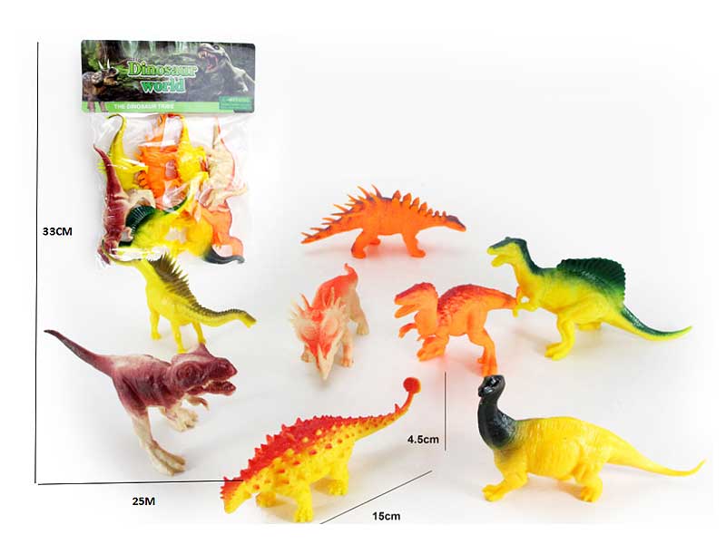 6.5inch Dinosaur Set(8in1) toys