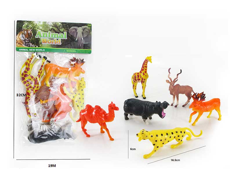 8inch Animal(6in1) toys