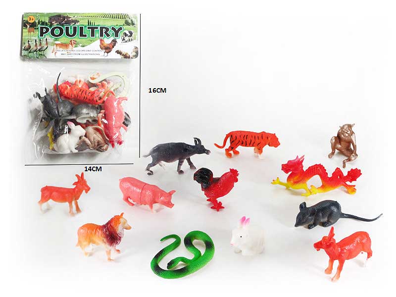 Animal(12in1) toys