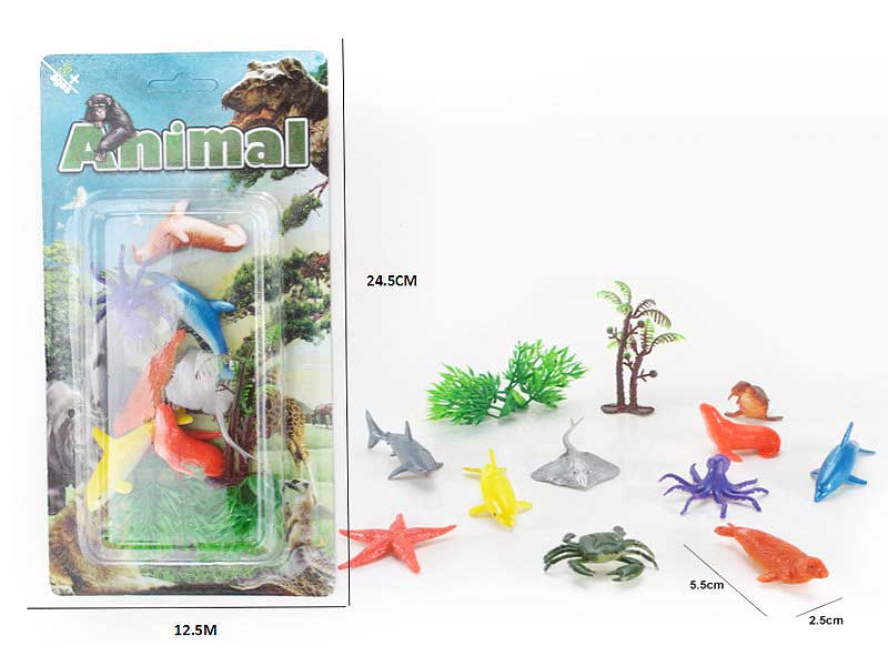 Submarine Animal Set(10in1) toys