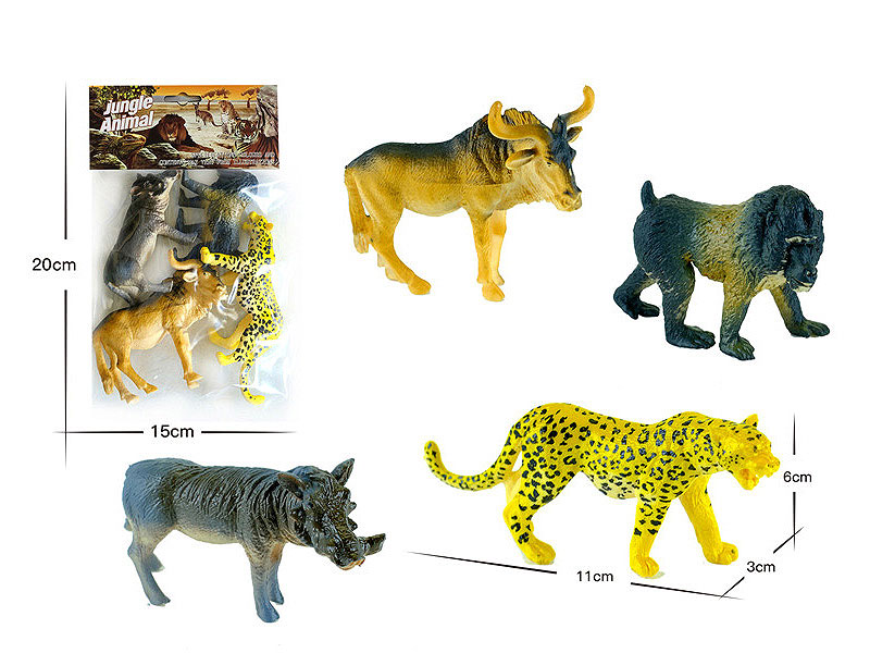 4.5inch Animal Set(4in1) toys