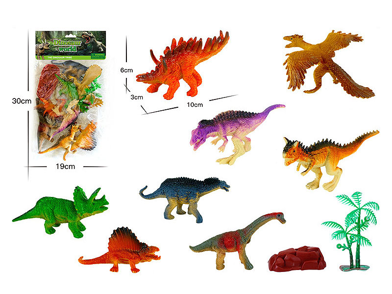 5.5inch Dinosaur Set(8in1) toys