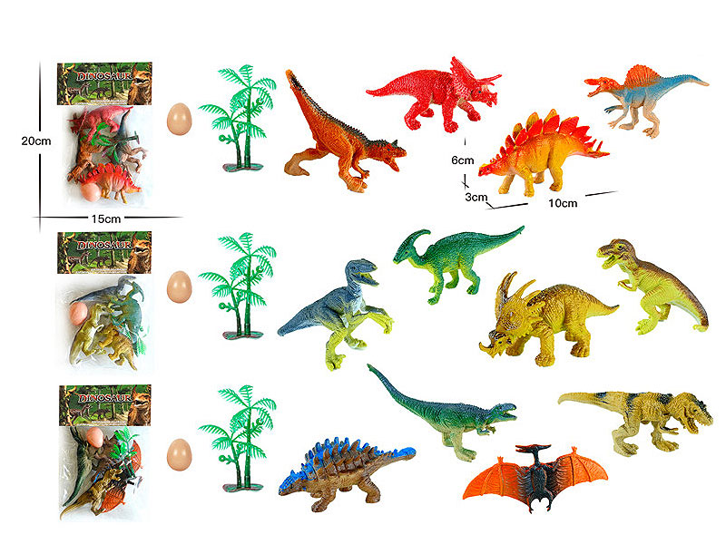 4inch Dinosaur Set(4in1) toys