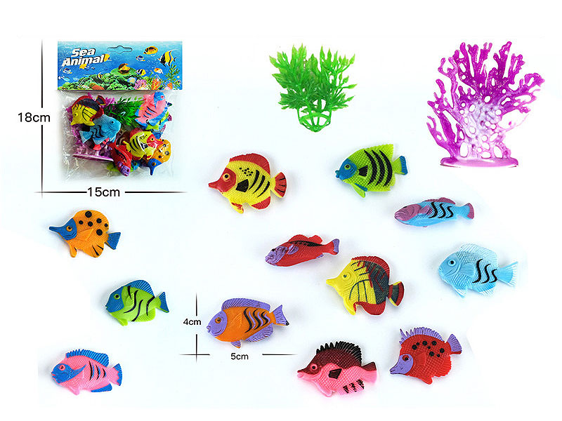 Fish Set(12in1) toys