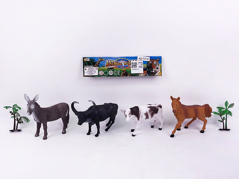 6inch Farm Animal Set(4in1) toys