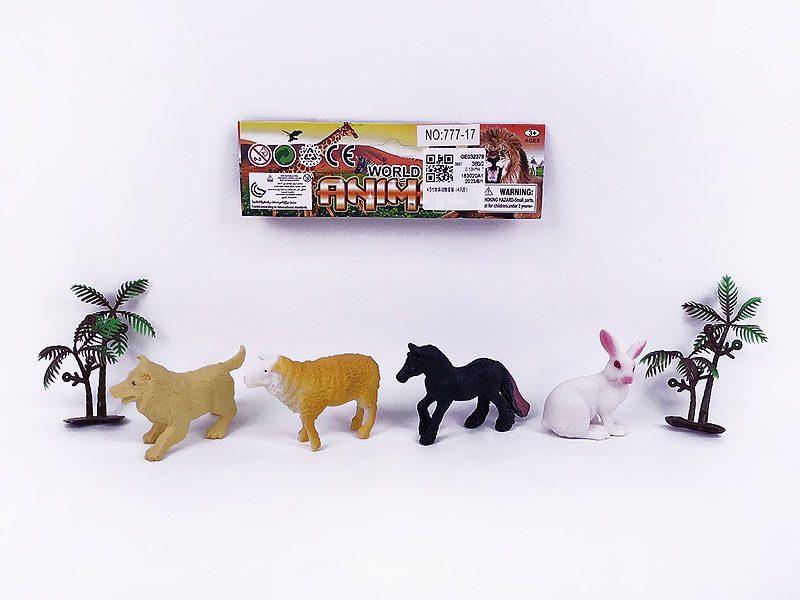 4.5inch Farm Animal Set(4in1) toys