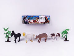 4.5inch Farm Animal Set(4in1) toys