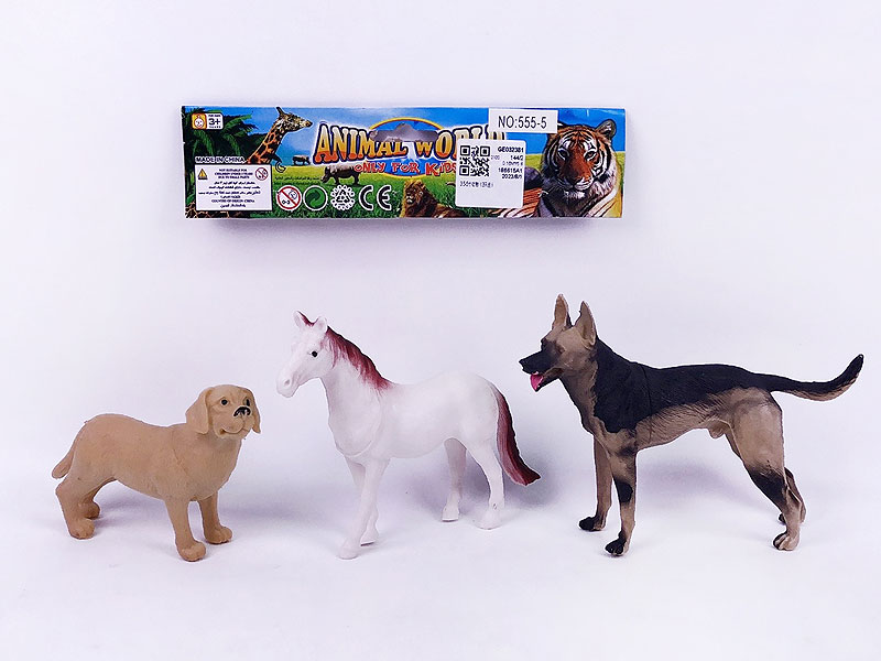 3.5-5inch Animal(3in1) toys