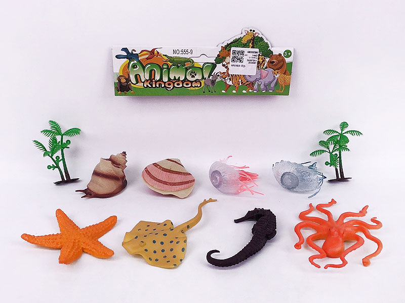 Ocean Animal Set(8in1) toys