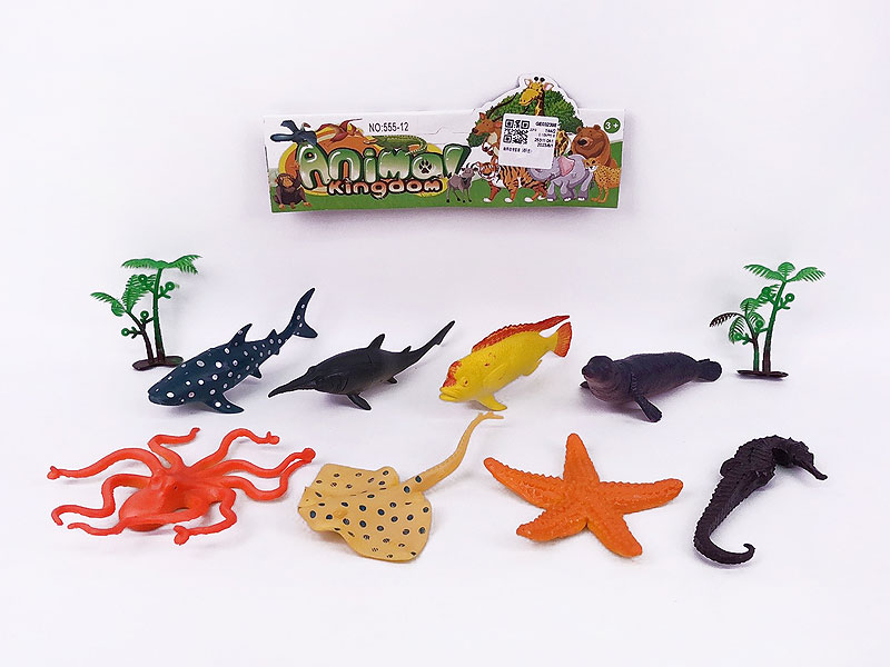 Ocean Animal Set(8in1) toys