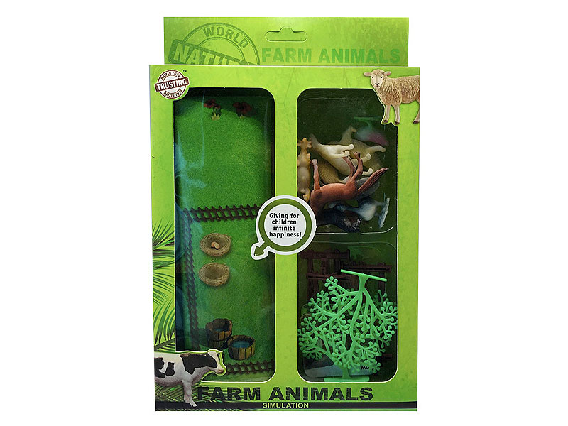 Farm Animal Set(10in1) toys