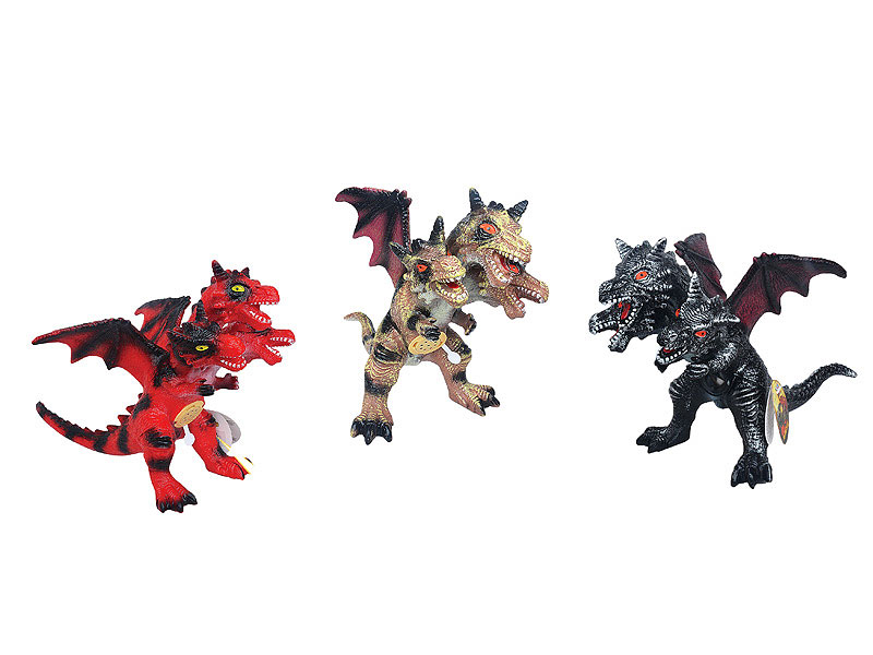 Three Headed Dragon W/IC(3C) toys