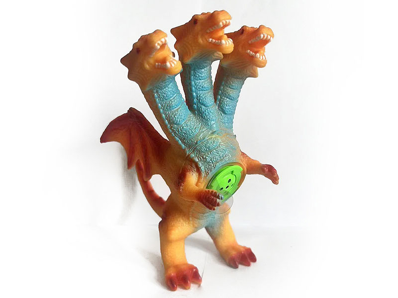 Three Headed Demon Dragon W/IC toys