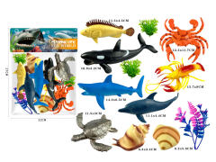 Ocean Animal Set(9in1) toys