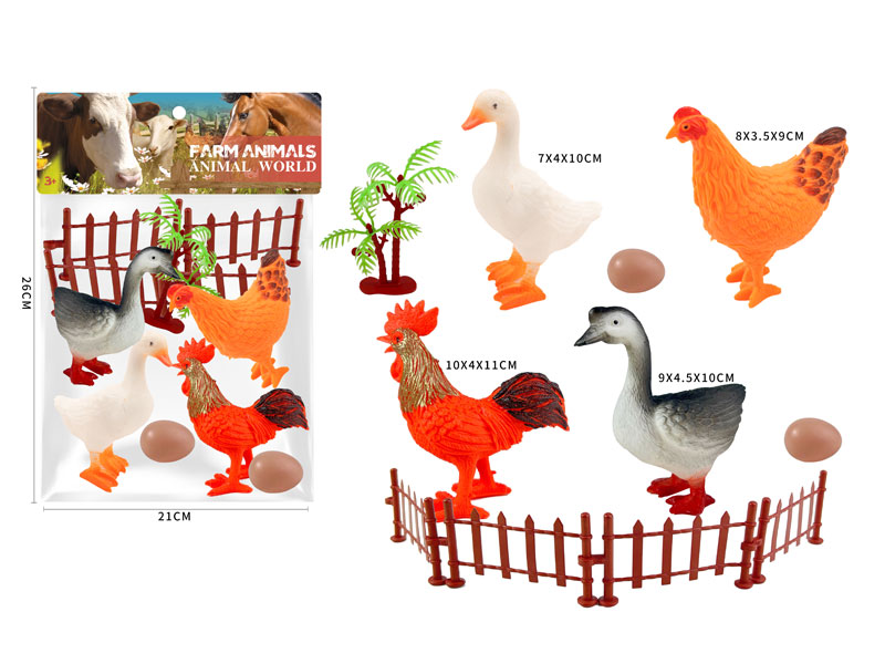 Farm Animal Set(4in1) toys