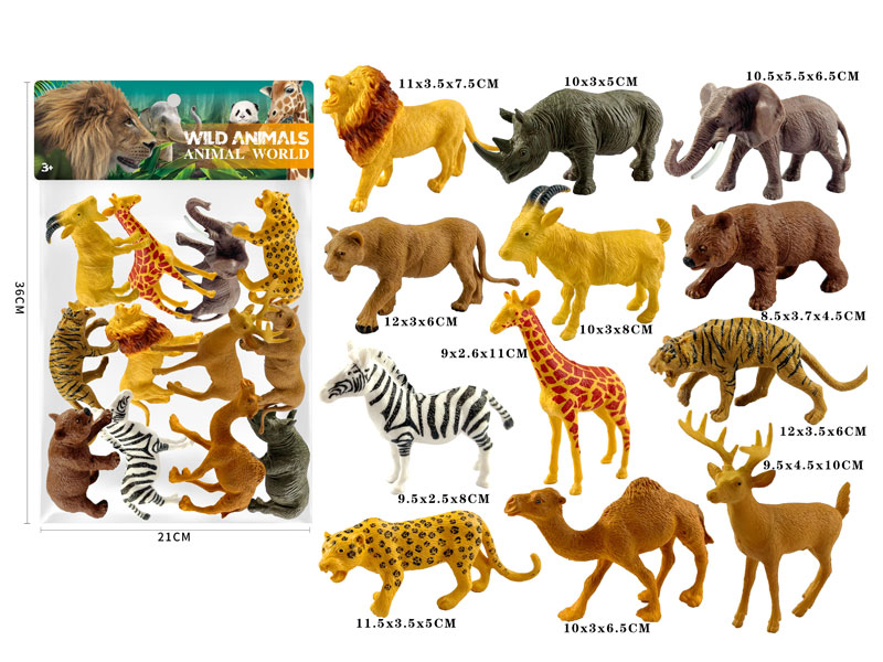 Animal Set(12in1) toys