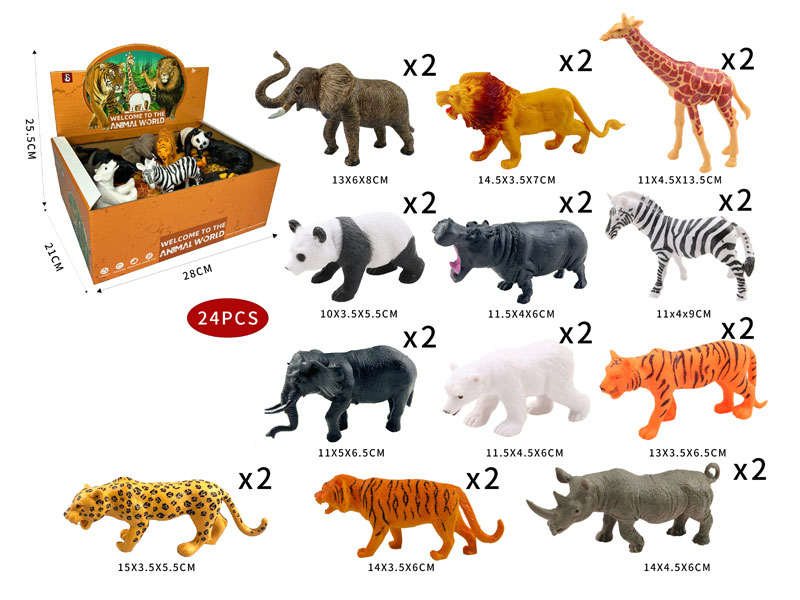 Wild Animal(24in1) toys