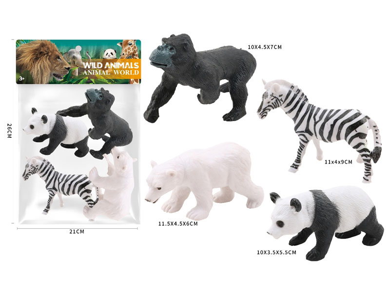 Wild Animal(4in1) toys