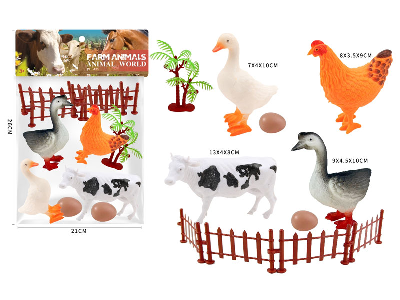 Farm Animal Set(4in1) toys