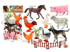 Farm Animal Set(8in1) toys