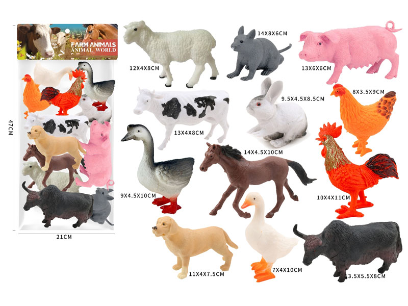 Farm Animal(12in1) toys