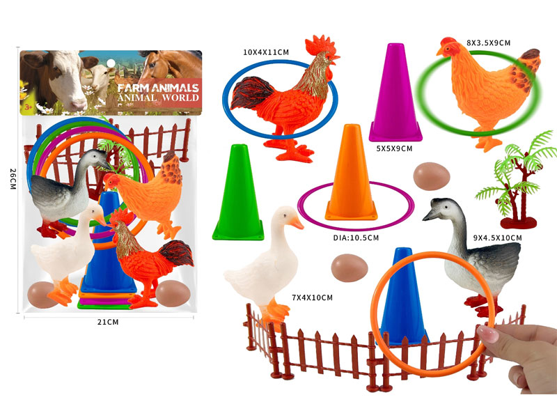 Farm Animal Set(4in1) toys