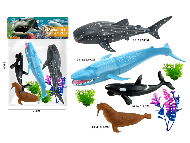 Ocean Animal Set(4in1) toys