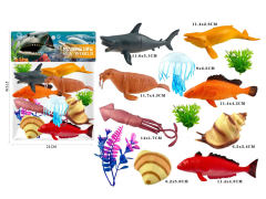 Ocean Animal Set(9in1) toys