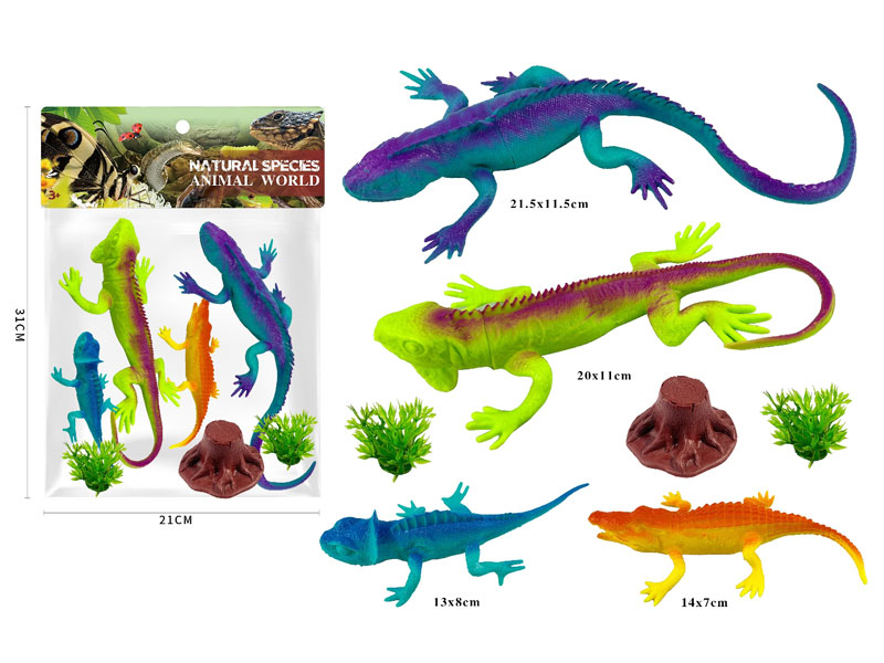 Lizard Set(4in1) toys