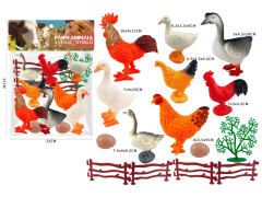 Farm Animal Set(8in1) toys