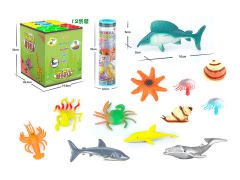 Ocean Animal Set(12in1) toys