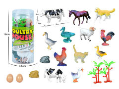 Farm Animal Set(12in1) toys