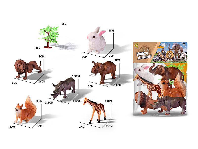 Animal Set(6in1) toys