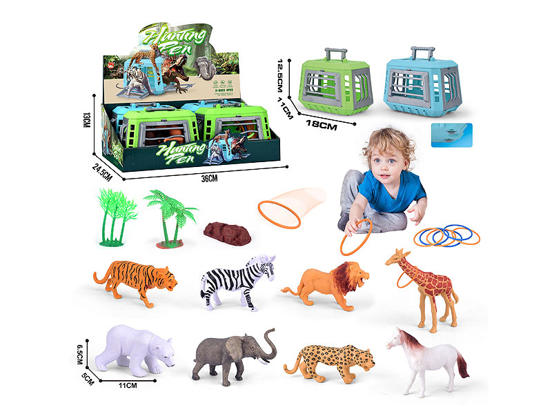 6.5inch Animal Set(4in1) toys