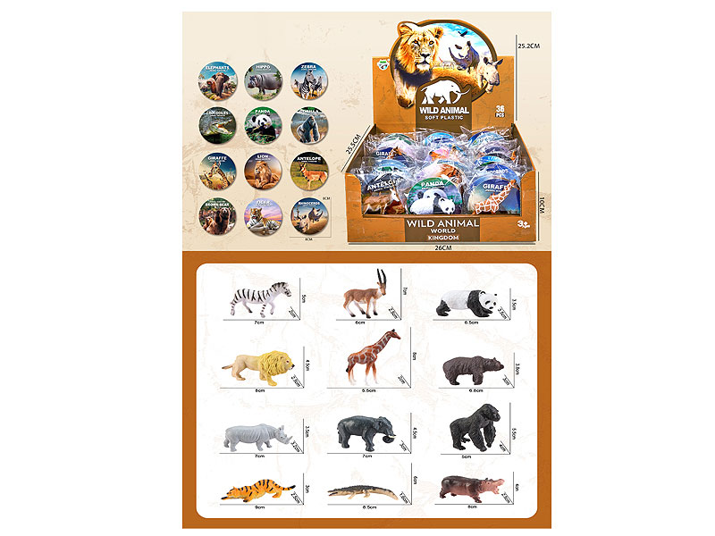 Animal(36in1) toys