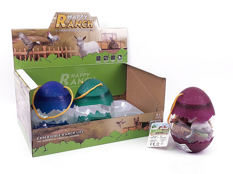 Farm Animal Set(6in1) toys