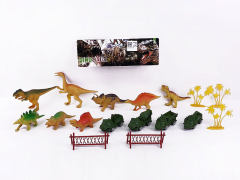 Dinosaur Set & Pull Back Construction Truck toys