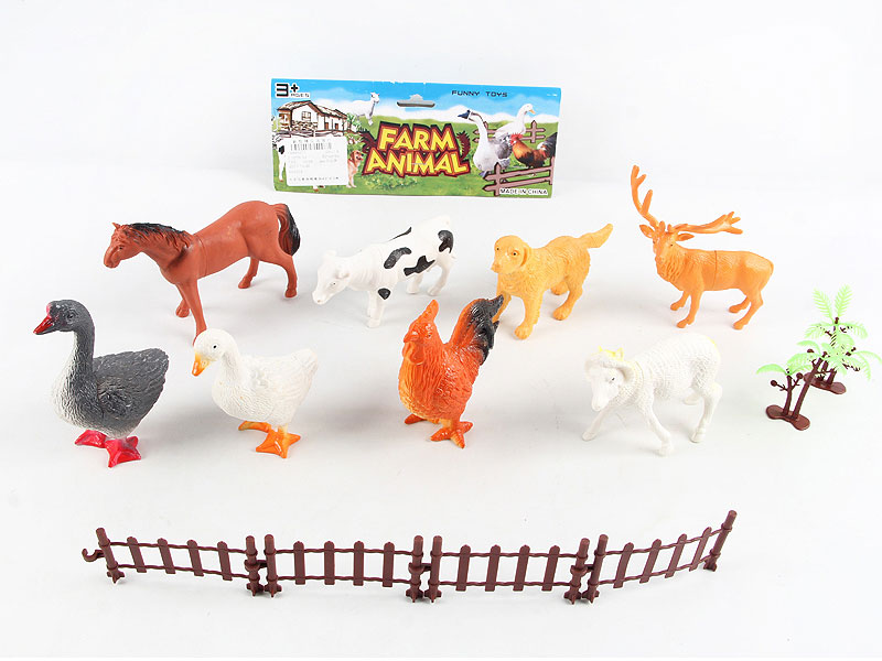 Poultry Animals Set(8in1) toys