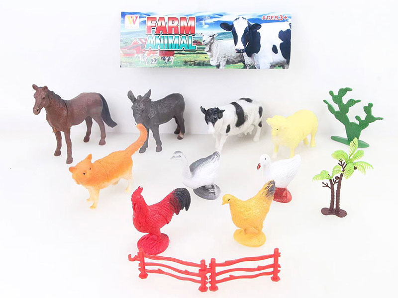 Poultry Animals Set(9in1) toys