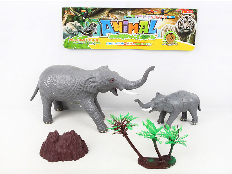 Elephant Set W/IC(2in1) toys