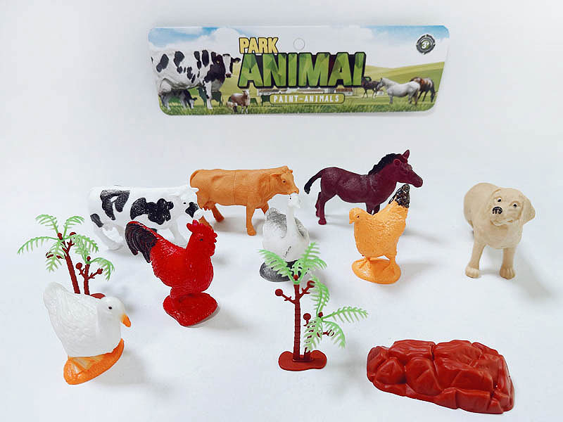 Farm Animal Set(8in1) toys