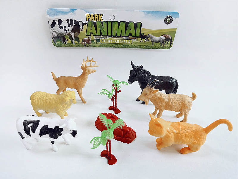 Farm Animal Set(6in1) toys