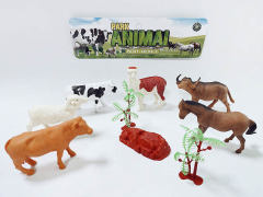 Farm Animal Set(6in1) toys