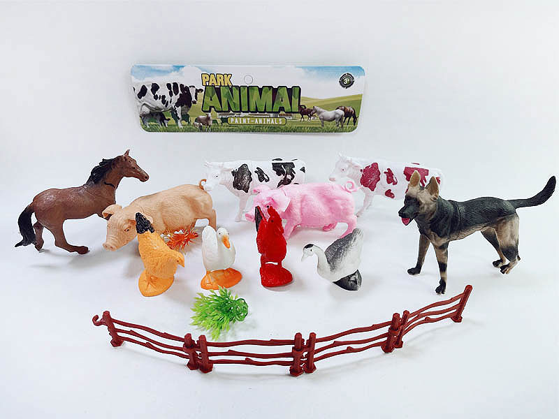 Farm Animal Set(10in1) toys