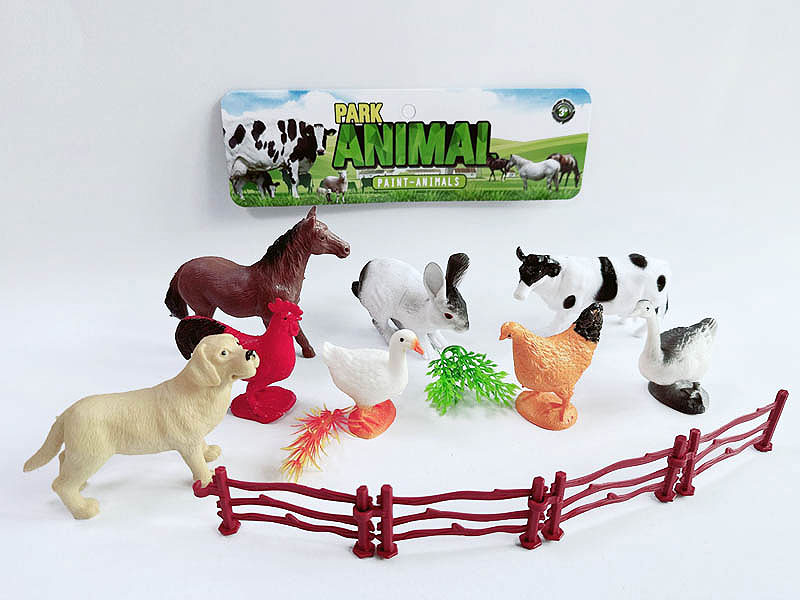 Farm Animal Set(8in1) toys