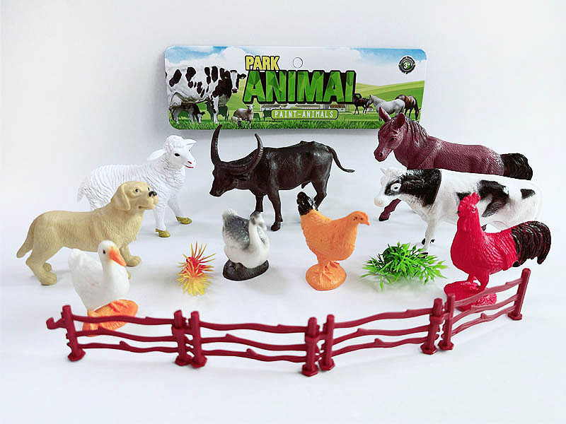 Farm Animal Set(9in1) toys