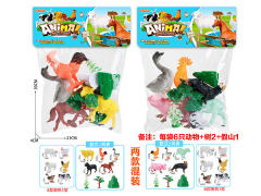 Poultry Animals Set(6in1) toys