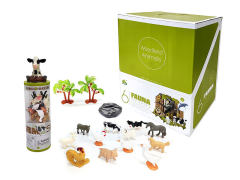 3inch Farm Animal Set(6in1) toys